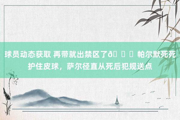 球员动态获取 再带就出禁区了😂帕尔默死死护住皮球，萨尔径直从死后犯规送点